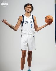 Dereck Lively II with the Dallas Mavericks - Image courtesy - Dereck Lively II’s Instagram
